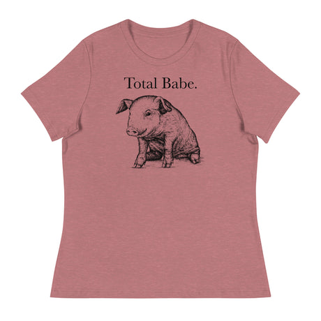 Total Babe (Women's Relaxed T-Shirt)-Women's T-Shirts-Swish Embassy