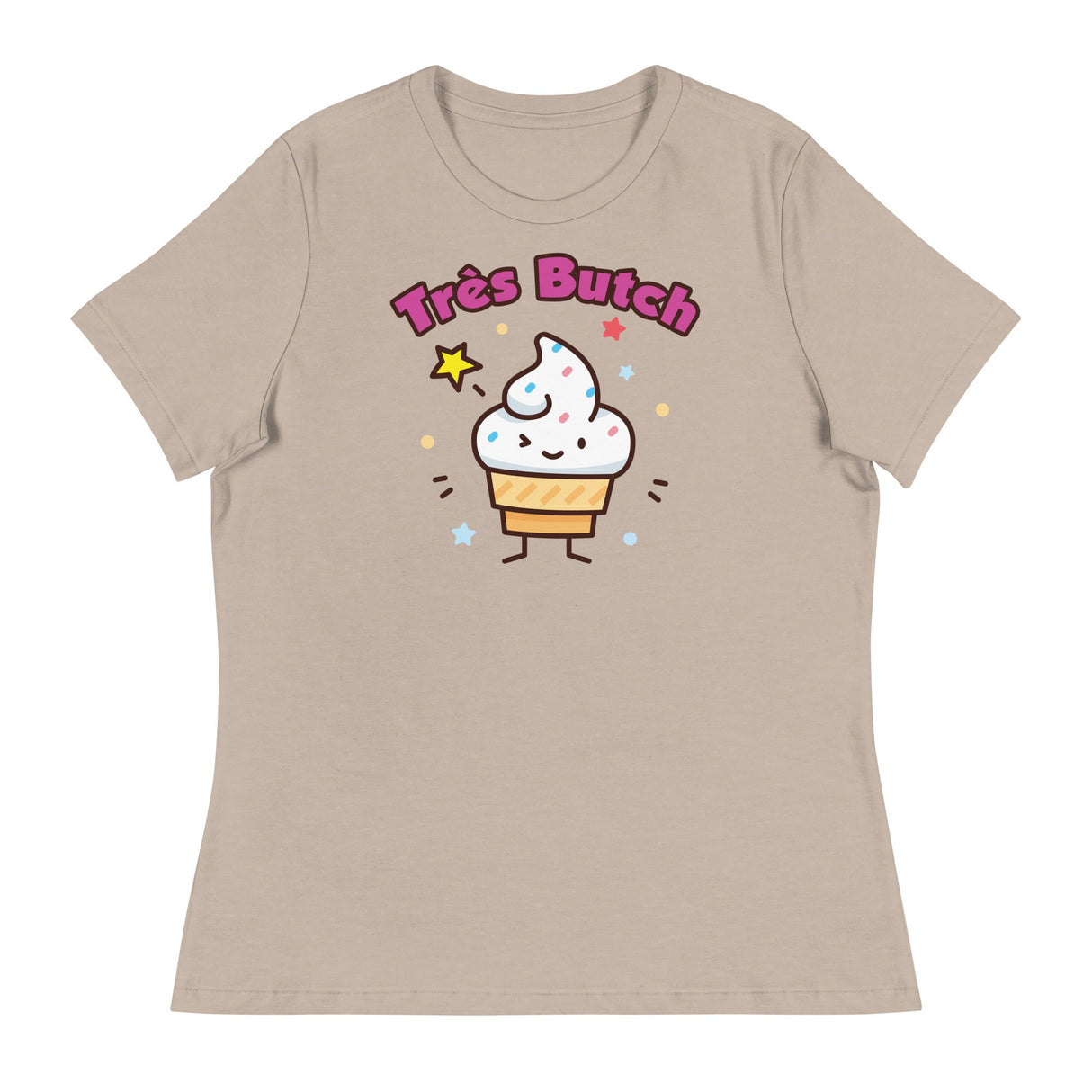 Tres Butch (Women's Relaxed T-Shirt)-Women's T-Shirts-Swish Embassy