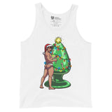 Trim the Rear (Tank Top)-Christmas Tank Tops-Swish Embassy