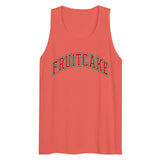 Varsity Fruitcake (Tank top)-Christmas Tank Tops-Swish Embassy