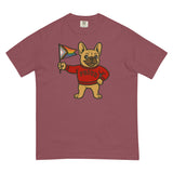 Varsity Pride Puppy (Boxy Tee)-Boxy T-Shirt-Swish Embassy