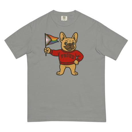 Varsity Pride Puppy (Boxy Tee)-Boxy T-Shirt-Swish Embassy
