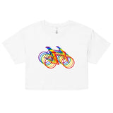 Village Bicycle (Crop Top)-Crop Top-Swish Embassy