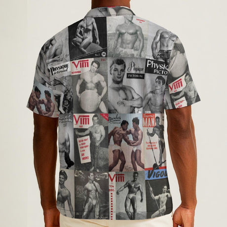 Vintage Physique (Cotton Button Shirt)-Cotton Button Shirt-Swish Embassy