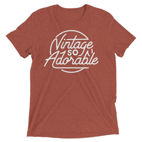 Vintage So Adorable (Triblend)-Triblend T-Shirt-Swish Embassy