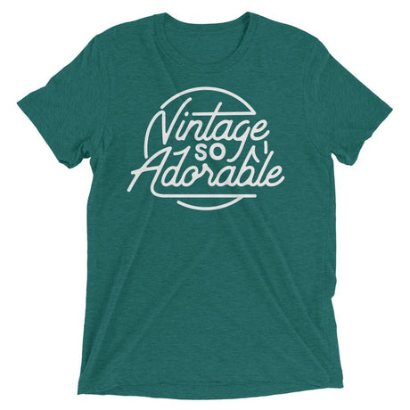 Vintage So Adorable (Triblend)-Triblend T-Shirt-Swish Embassy