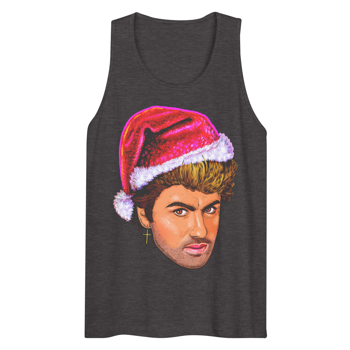 Wake Me Up Before You Ho Ho (Tank top)-Christmas Tank Tops-Swish Embassy