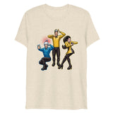 Warp that Effing Duck (Triblend)-Triblend T-Shirt-Swish Embassy