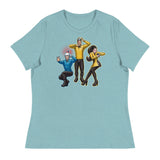 Warp that Effing Duck (Women's Relaxed T-Shirt)-Women's T-Shirts-Swish Embassy