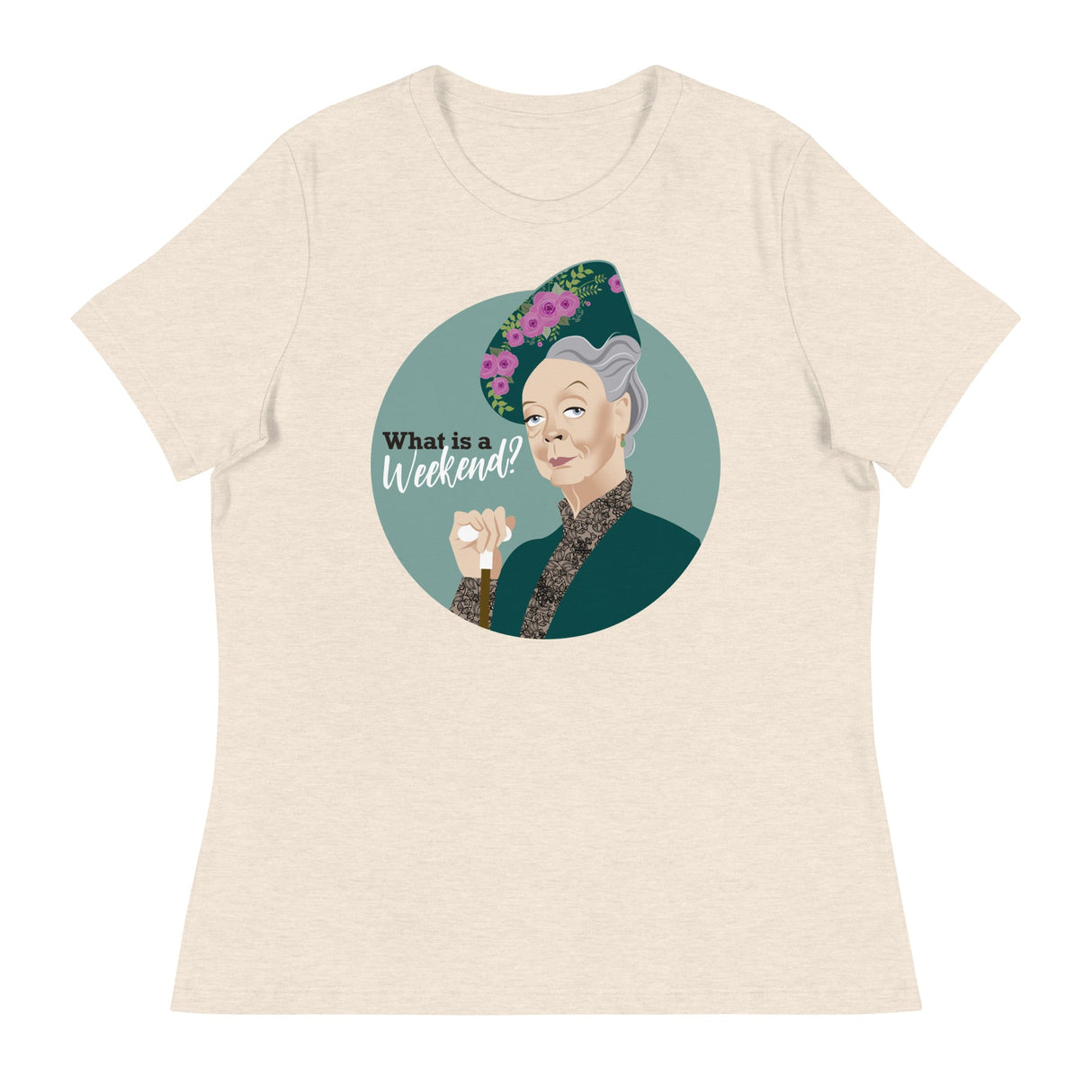 Weekend (Women's Relaxed T-Shirt)-Women's T-Shirts-Swish Embassy
