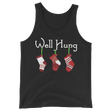 Well Hung Stocking (Tank Top)-Christmas Tank Tops-Swish Embassy