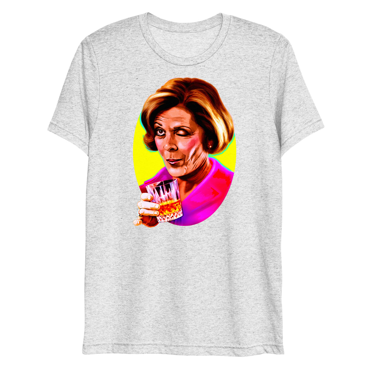 Wink and Drink (Triblend)-Triblend T-Shirt-Swish Embassy