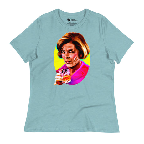 Wink and Drink (Women's Relaxed T-Shirt)-Women's T-Shirts-Swish Embassy