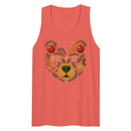 Winter Bear (Tank top)-Christmas Tank Tops-Swish Embassy