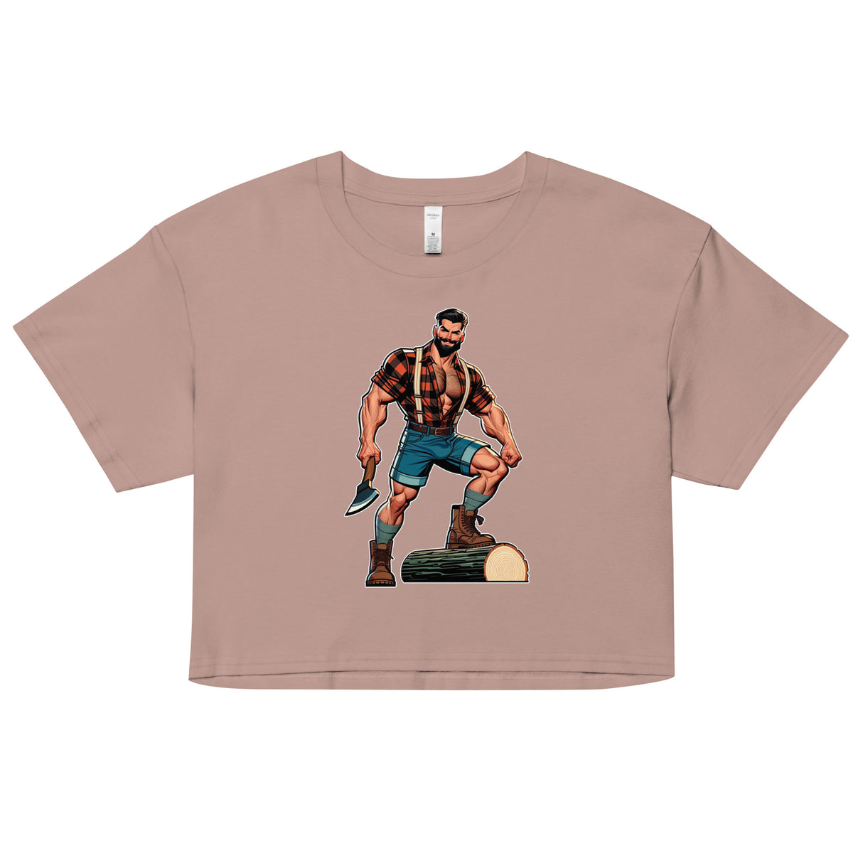 Wood is Good (Crop Top)-Crop Top-Swish Embassy