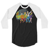 Golden Machine (Raglan) - Black/White