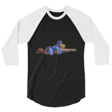 Ambiguously Gay (Raglan) - Black/White