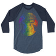 Stonewall (Raglan) - Heather Denim/Navy