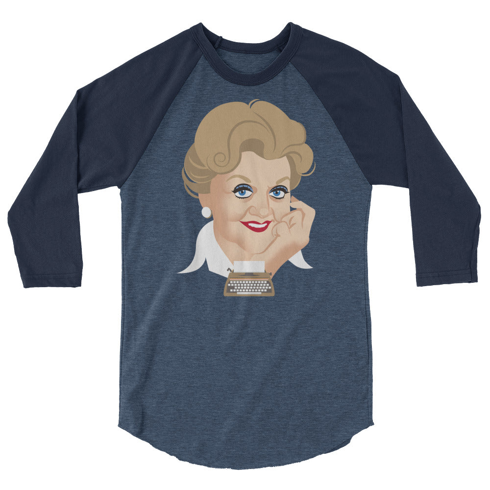 Detective (Raglan) - Heather Denim/Navy