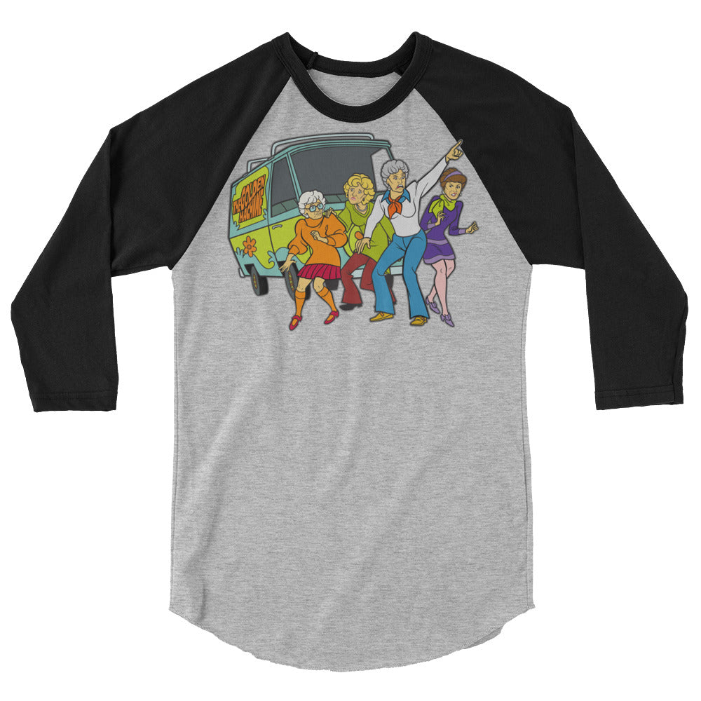 Golden Machine (Raglan) - Heather Grey/Black