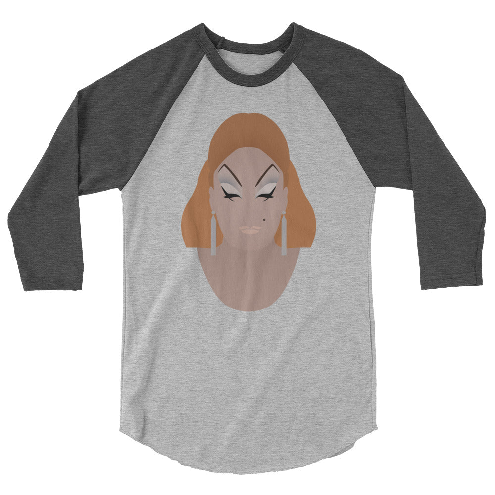 Divine (Raglan) - Heather Grey/Heather Charcoal