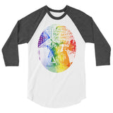 Stonewall (Raglan) - White/Heather Charcoal