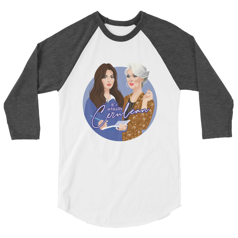 Cerulean (Raglan) - White/Heather Charcoal