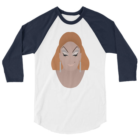 Divine (Raglan) - White/Navy