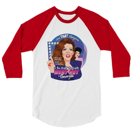 Just So You Know (Raglan) - White/Red