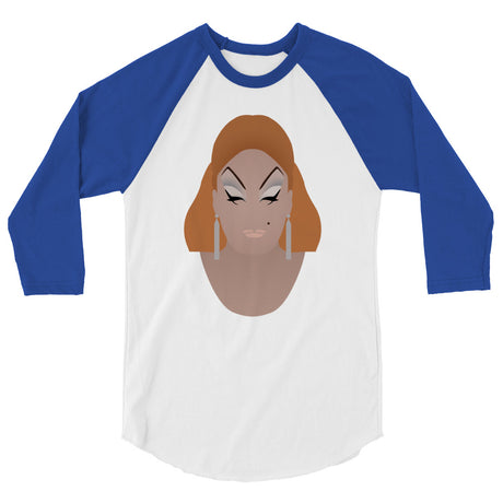 Divine (Raglan) - White/Royal