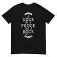 A Cock in a Frock on a Rock (Daily Dozen) - Black