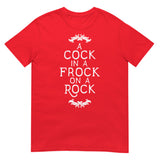 A Cock in a Frock on a Rock (Daily Dozen) - Red