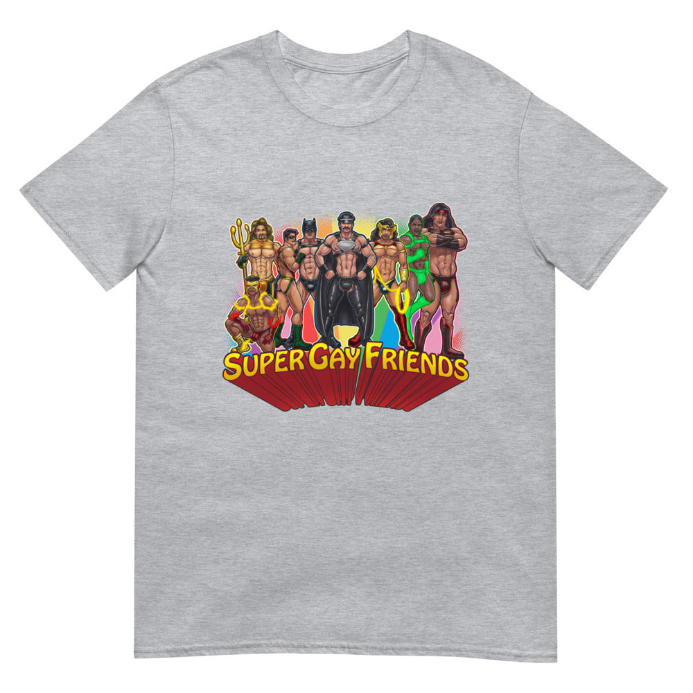 Supergay Friends (Daily Dozen) - Sport Grey