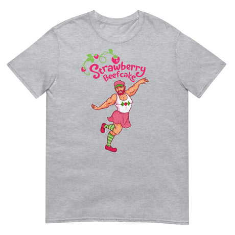 Strawberry Beefcake (Daily Dozen) - Sport Grey