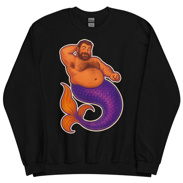 Mer-Grrr (Sweater) - Black