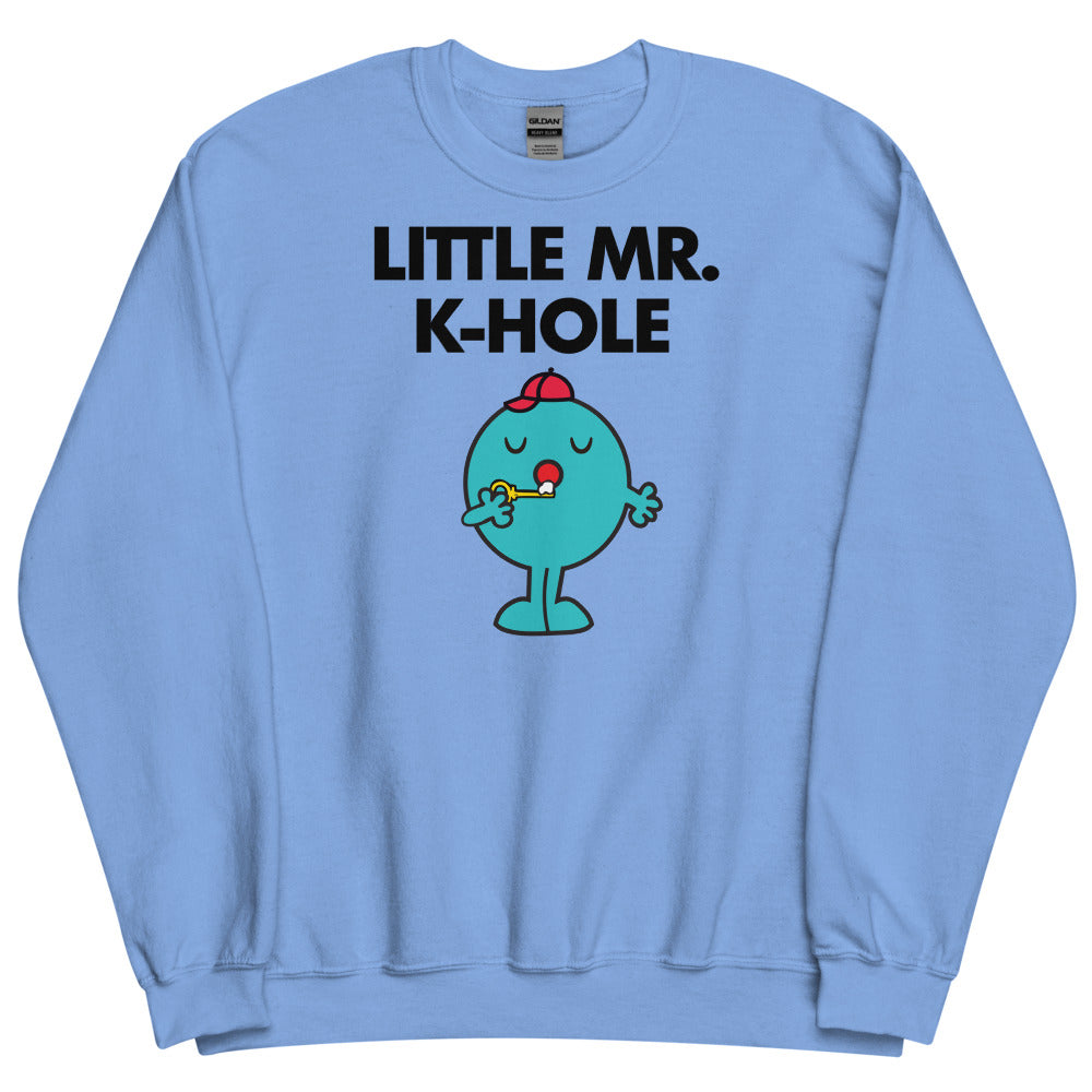 Little Mr. K-Hole (Sweater) - Carolina Blue