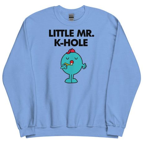 Little Mr. K-Hole (Sweater) - Carolina Blue