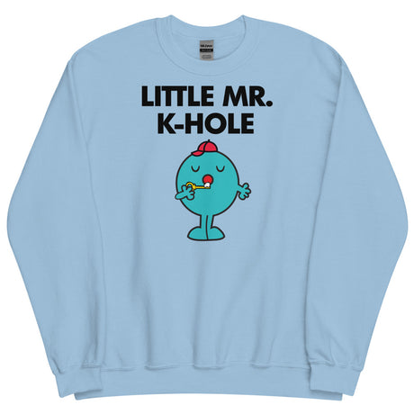 Little Mr. K-Hole (Sweater) - Light Blue