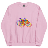 Village Bicycle (Sweater) - Light Pink