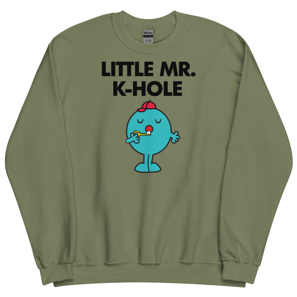 Little Mr. K-Hole (Sweater) - Military Green