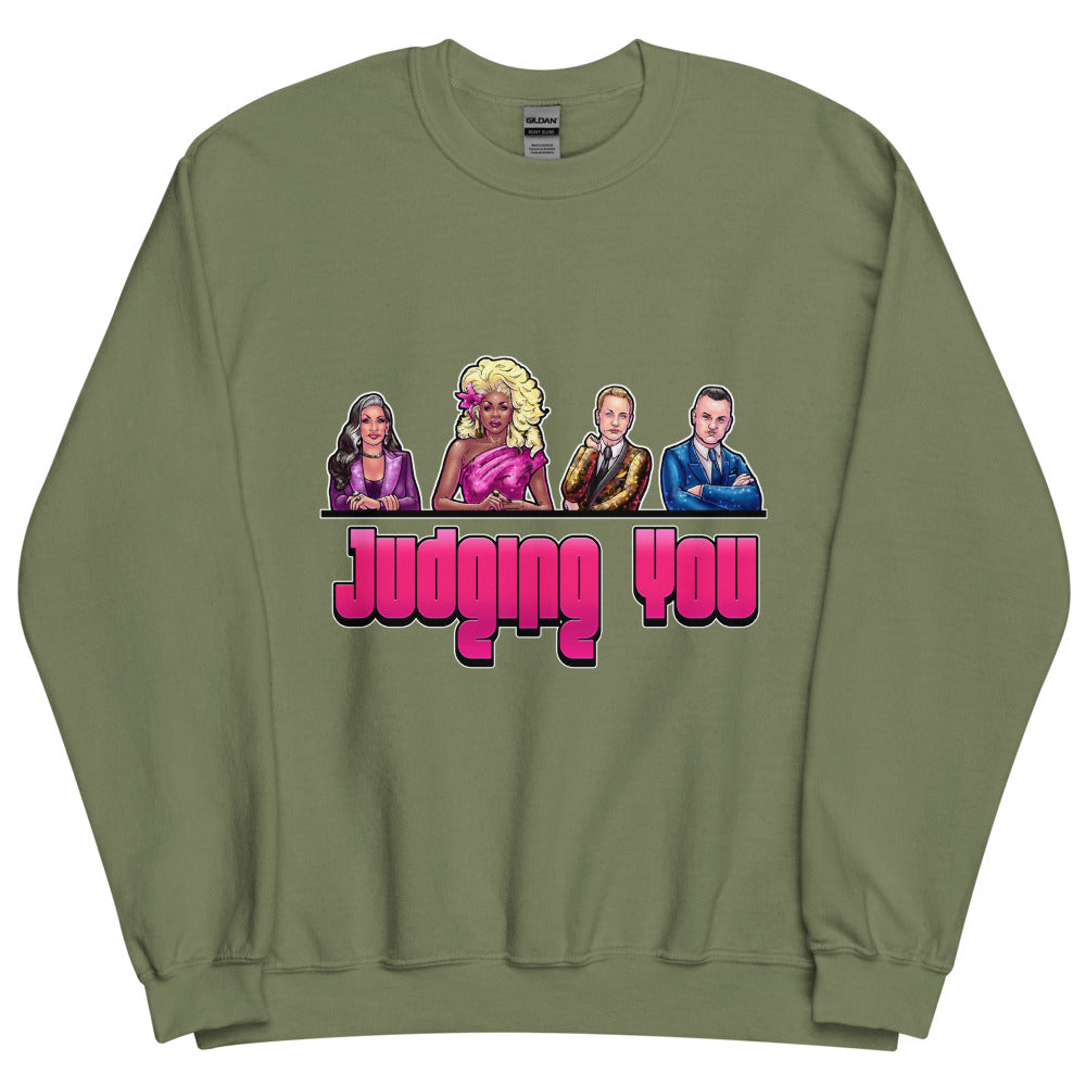Vous juger (Sweater) - Military Green