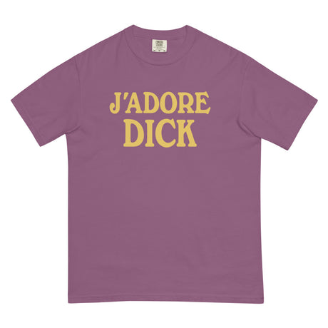 J'Adore Dick (Boxy Tee) - Berry