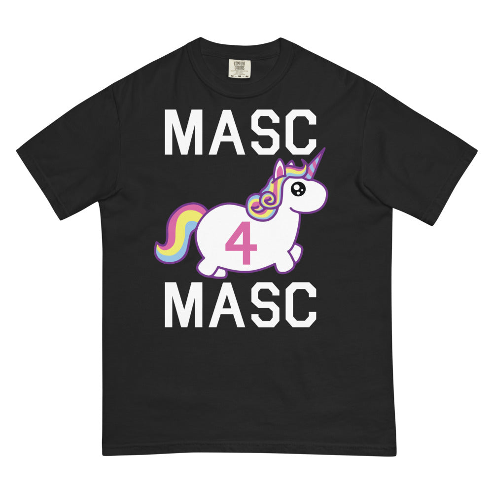 MASC4MASC (Boxy Tee) - Black