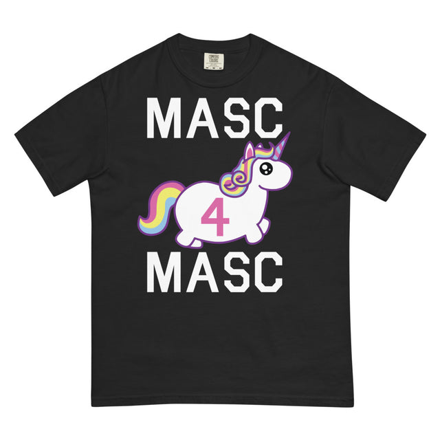 MASC4MASC (Boxy Tee) - Black