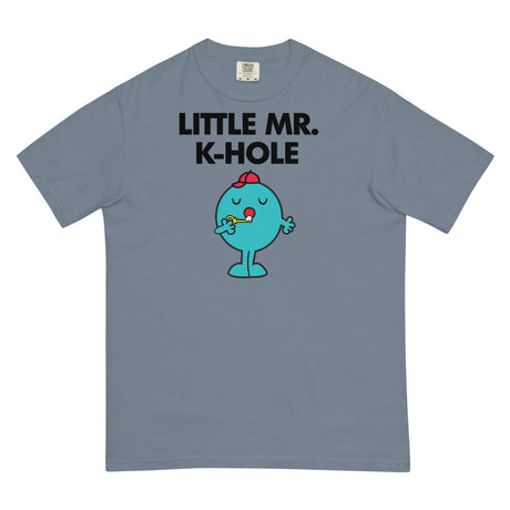 Little Mr. K-Hole (Boxy Tee) - Blue Jean