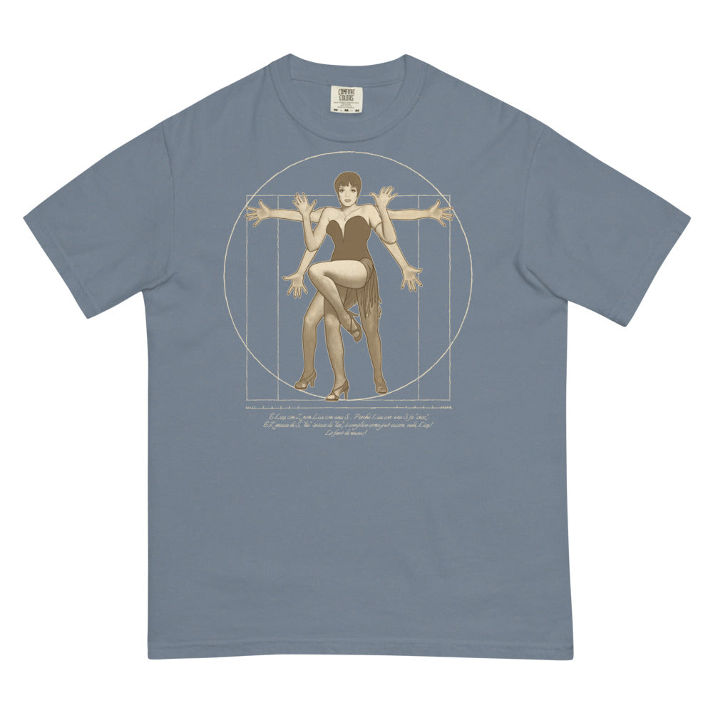 The Divine Jazz Hands (Boxy Tee) - Blue Jean