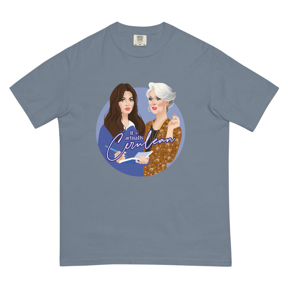 Cerulean (Boxy Tee) - Blue Jean
