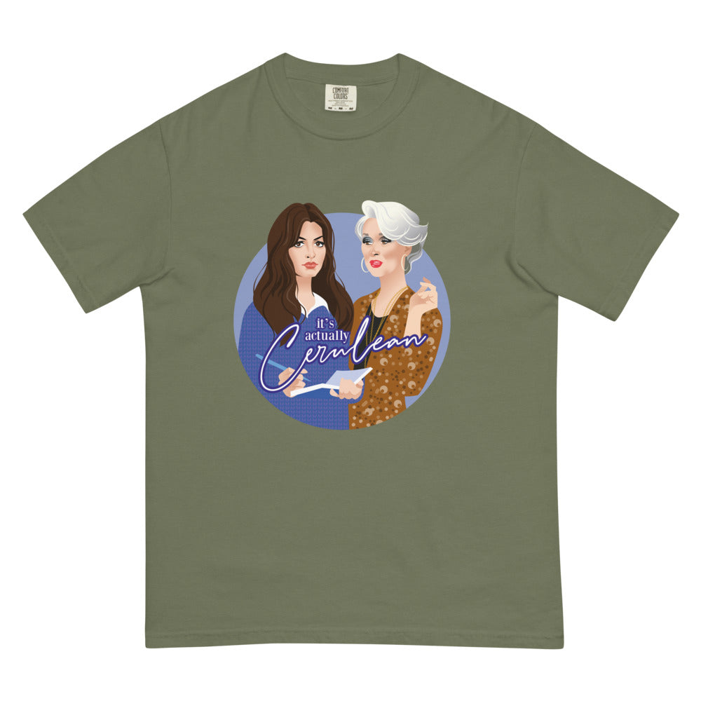 Cerulean (Boxy Tee) - Moss