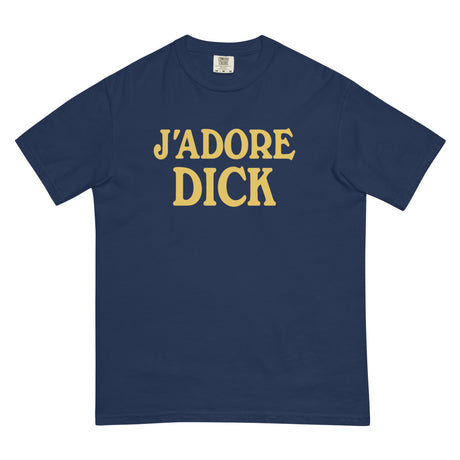 J'Adore Dick (Boxy Tee) - True Navy