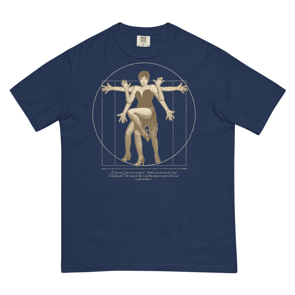 The Divine Jazz Hands (Boxy Tee) - True Navy